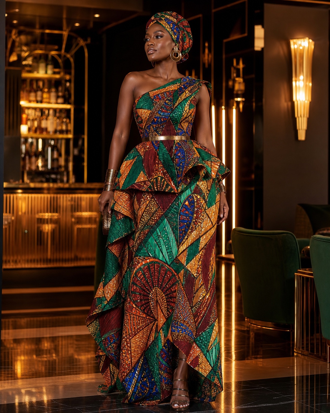 Couture africaine — inspiration de tenue de gala