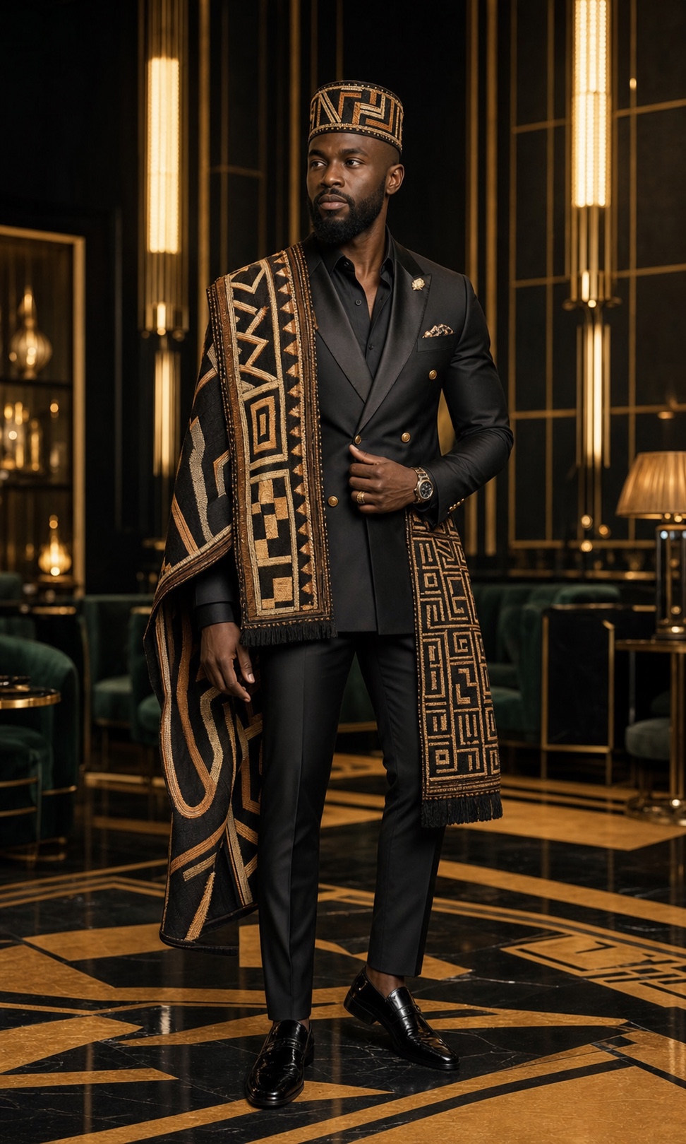 Couture congolaise — inspiration de tenue de gala
